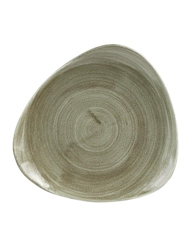 Assiettes Churchill Stonecast Vert 229mm - Lot de 12