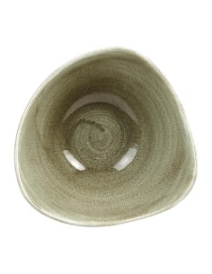 Bols triangulaires Churchill Stonecast Vert 153 mm - Lot de 12 2