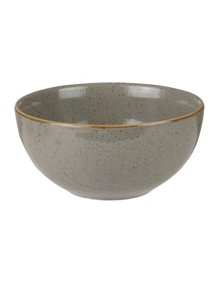 Bols à soupe Churchill Stonecast Peppercorn Grey 132mm - Lot de 12