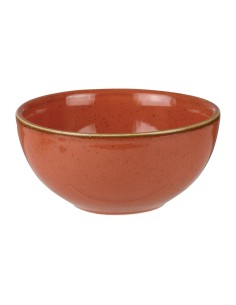 Bols à soupe Churchill Stonecast Spiced Orange 132 mm - lot de 12