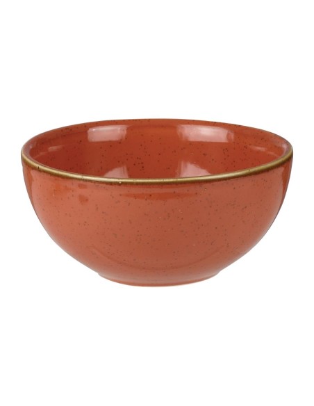 Bols à soupe Churchill Stonecast Spiced Orange 132 mm - lot de 12