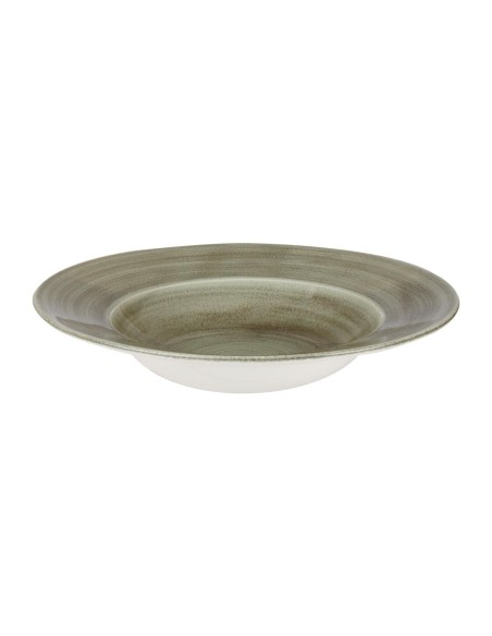 Bols Churchill Stonecast Wide Green 280mm - Lot de 12
