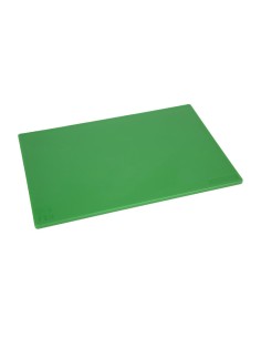 Planche à découper antibactérienne Hygiplas vert 450x300 mm