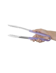 Pince de service Hygiplas 300mm violette - anti contamination 2