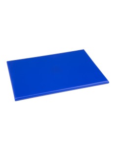 Petite planche à découper Hygiplas bleue - HDPE 12mm