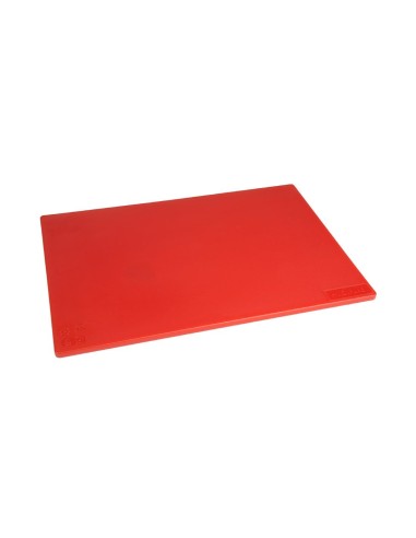 Planche à découper antibactérienne Hygiplas rouge 450x300 mm