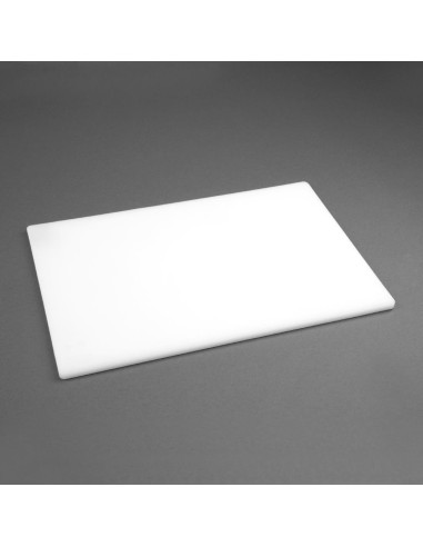 Planche à découper antibactérienne Hygiplas blanche 450x300 mm