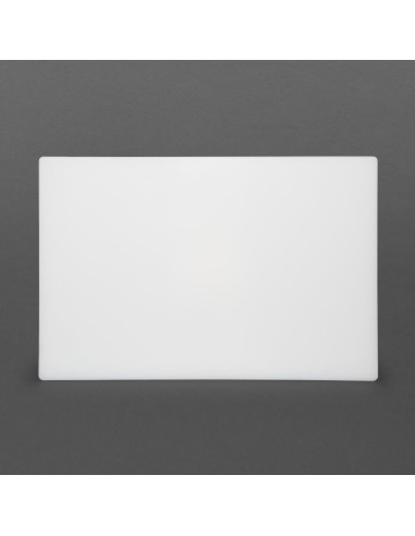 Planche à découper antibactérienne Hygiplas blanche 450x300 mm