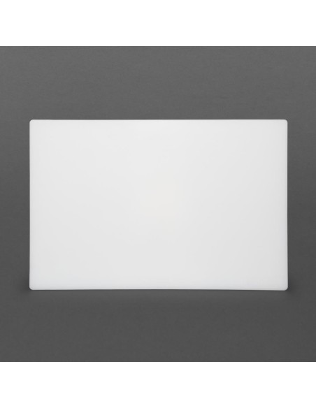 Planche à découper antibactérienne Hygiplas blanche 450x300 mm