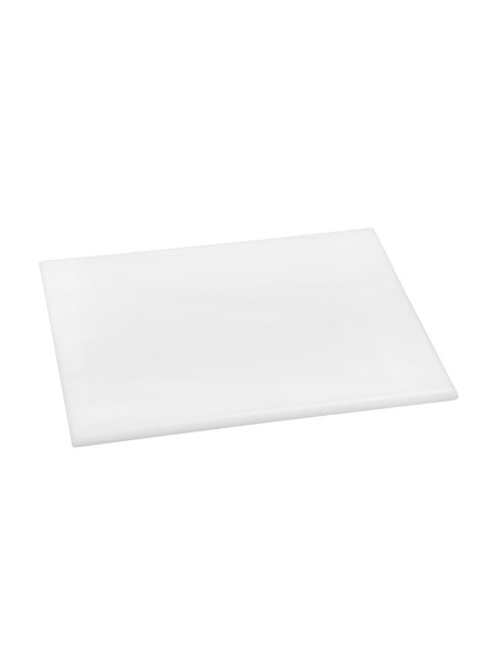 Petite planche à découper Hygiplas blanche - HDPE 12mm
