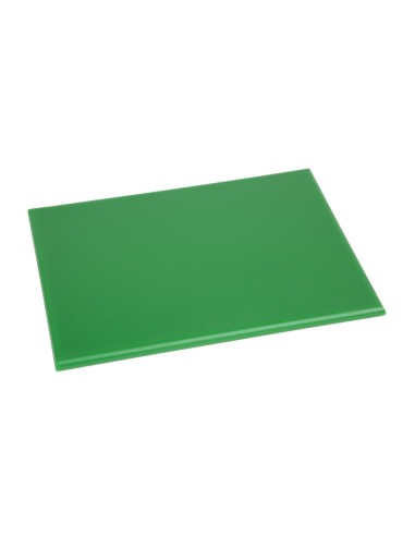 Petite planche à découper Hygiplas verte HDPE 12 mm