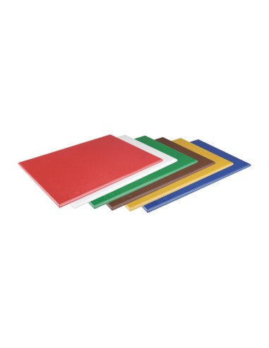 Petite planche à découper Hygiplas bleue - HDPE 12mm