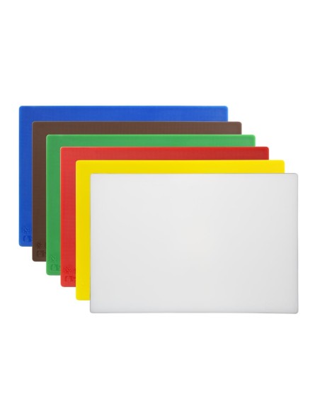 Lot de 6 planches à découper antibactériennes Hygiplas