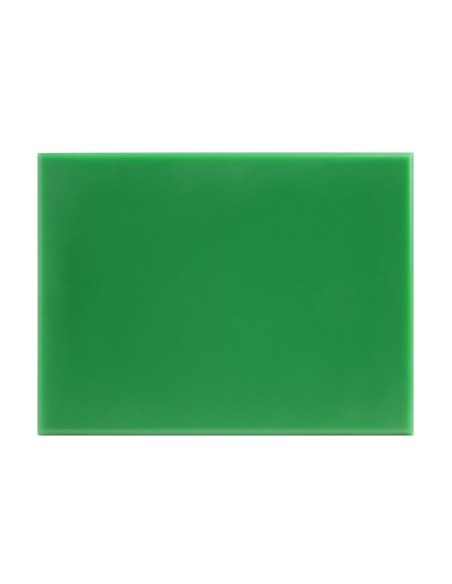 Petite planche à découper Hygiplas verte HDPE 12 mm