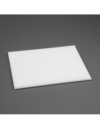 Petite planche à découper Hygiplas blanche - HDPE 12mm