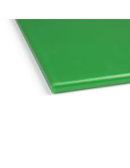 Petite planche à découper Hygiplas verte HDPE 12 mm