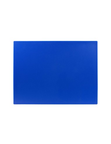 Grande planche à découper Hygiplas bleu 20 mm - Poisson cru