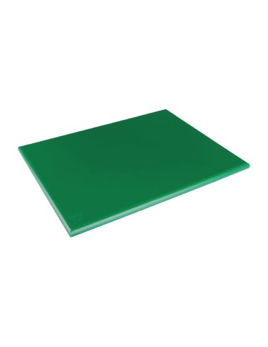 Grande planche à découper Hygiplas verte 600 mm - LDPE