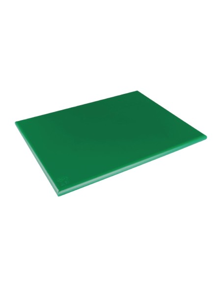 Grande planche à découper Hygiplas verte 600 mm - LDPE