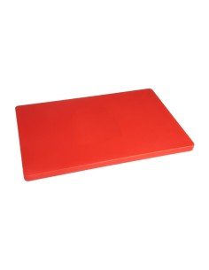 Grande planche à découper Hygiplas rouge - 20 mm