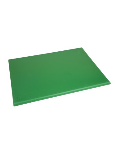 Grande planche à découper Hygiplas verte 600 mm - LDPE