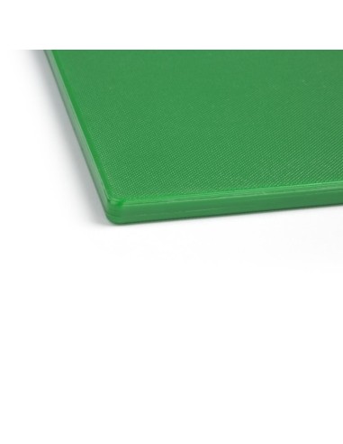 Grande planche à découper verte Hygiplas - 600x450 mm