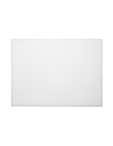 Grande planche à découper Hygiplas blanche 20 mm - 600 × 450 mm