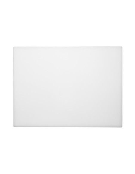 Grande planche à découper Hygiplas blanche 20 mm - 600 × 450 mm
