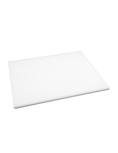 Grande planche à découper Hygiplas blanche 20 mm - 600 × 450 mm