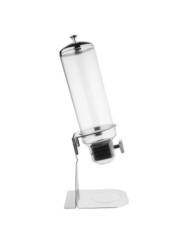 Distributeur de céréales Olympia simple 4L - Argent