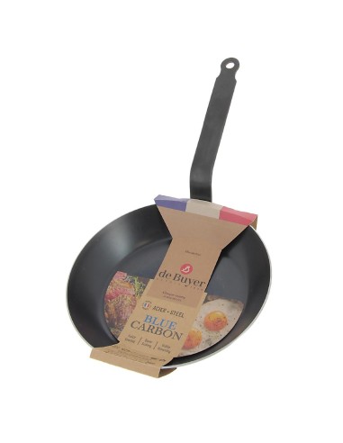 Poêle en tôle bleuie De Buyer 240mm - 1,05L