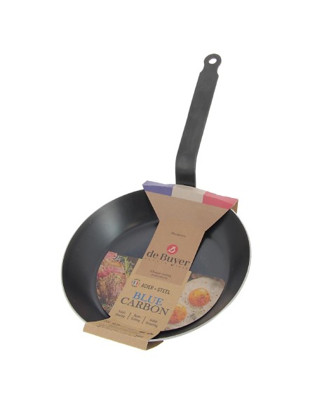 Poêle en tôle bleuie De Buyer 240mm - 1,05L