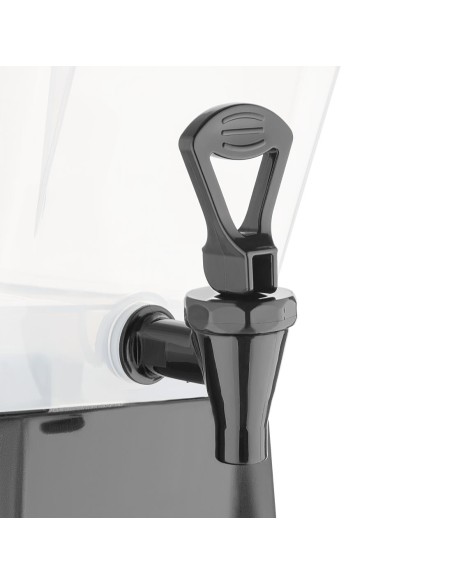 Distributeur de boissons Olympia 12L noir - Polypropylène