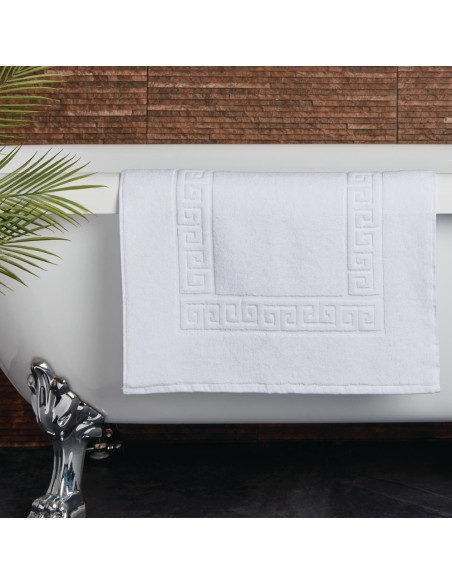 Tapis de bain blanc Comfort Nova Mitre - 500x800 mm