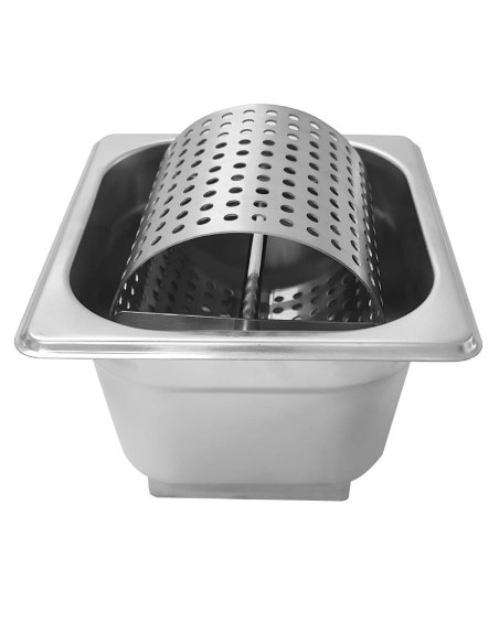 Rouleau à beurre Vogue - inox 337 mm