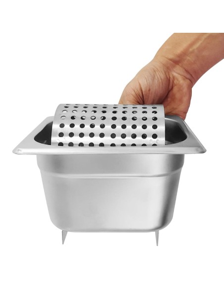 Rouleau à beurre Vogue - inox 337 mm