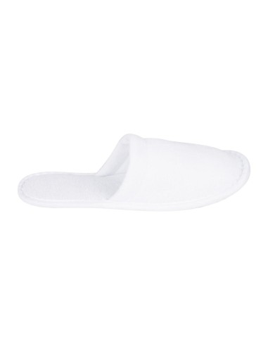 Chaussons blancs fermés Mitre Essentials - confort spa & hôtel
