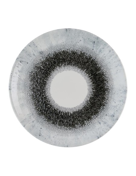 Assiettes Churchill Fusion Black 260mm - lot de 12