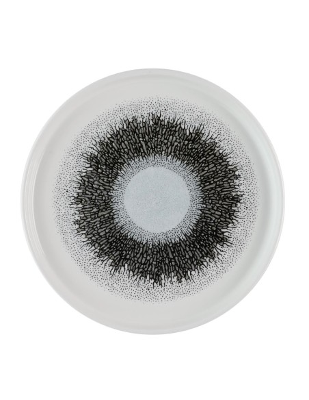 Assiettes Churchill Studio Prints Fusion Black 210mm - lot de 6