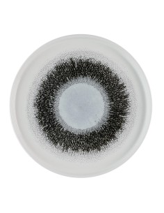 Assiettes Churchill Studio Prints Fusion Black 260mm - Lot de 6