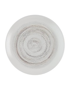 Assiettes rondes Churchill Elements Dune Evolve 285 mm - Lot de 12