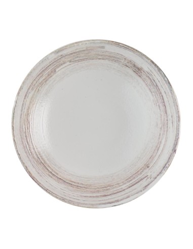 Assiettes coupes Churchill Elements Dune 184mm - lot de 12