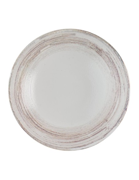 Assiettes coupes Churchill Elements Dune 184mm - lot de 12