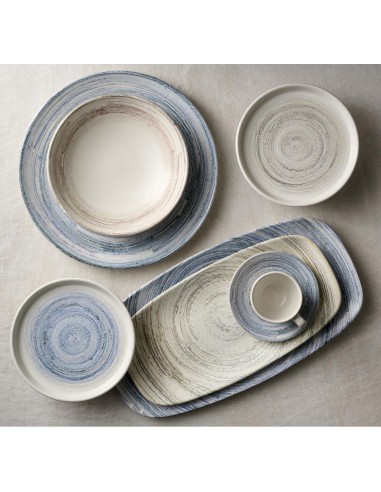 Assiettes Churchill Elements Coast Evolve 285 mm - lot de 12