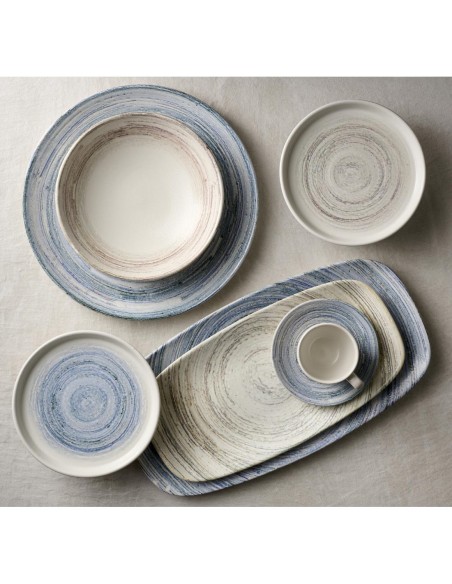 Assiettes Churchill Elements Coast Evolve 285 mm - lot de 12