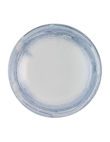 Assiettes coupes Churchill Elements Coast 184mm - lot de 12