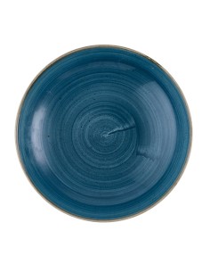 Assiettes coupe ronde Churchill Stonecast Java Blue 247mm