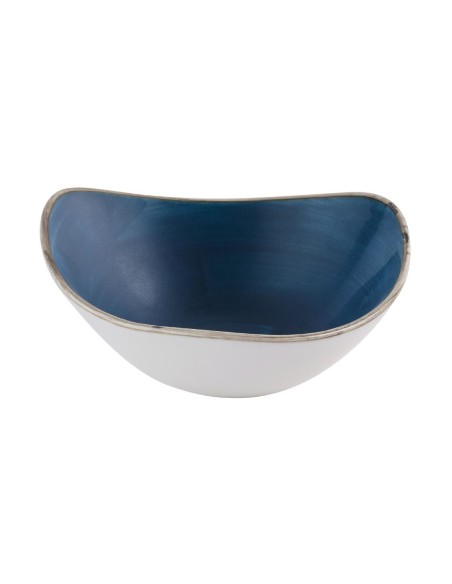 Bols Churchill Stonecast Java Blue Lotus 152 mm - lot de 12