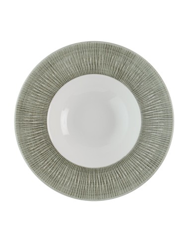 Assiettes bord large Churchill Bamboo 231mm - lot de 12