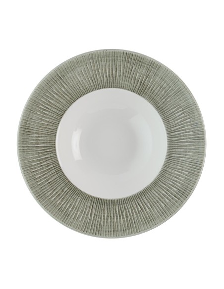Assiettes bord large Churchill Bamboo 231mm - lot de 12